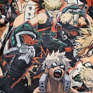 My Hero Academia Bakugo Graphic Hoodie - Vibrant Multi-Color Anime Print